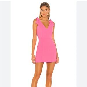 Amanda Uprichard Allora Dress Pink